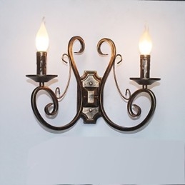 Νέο Retro Attic American Style Retro Επιτοίχιο Φωτιστικό Κρεβατοκάμαρας Επιτοίχιο Φωτιστικό Κερί