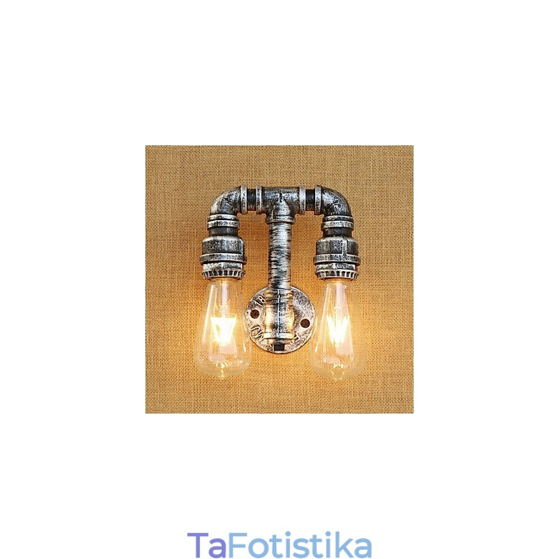 Country Retro Painting χαρακτηριστικό για Swing Arm Ambient Light απλίκες τοίχου Φωτιστικό τοίχου
