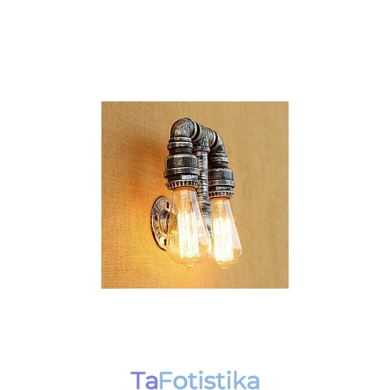 Country Retro Painting χαρακτηριστικό για Swing Arm Ambient Light απλίκες τοίχου Φωτιστικό τοίχου