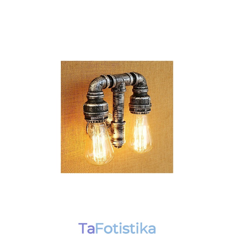 Country Retro Painting χαρακτηριστικό για Swing Arm Ambient Light απλίκες τοίχου Φωτιστικό τοίχου