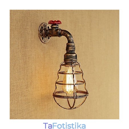 Country Retro Painting χαρακτηριστικό για Mini Style Ambient Light Απλίκες τοίχου Φωτιστικό τοίχου Country Retro Painting χαρακτηριστικό για Mini Style Ambient Light Απλίκες τοίχου Φωτιστικό τοίχου