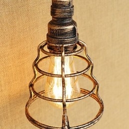 Country Retro Painting χαρακτηριστικό για Mini Style Ambient Light Απλίκες τοίχου Φωτιστικό τοίχου