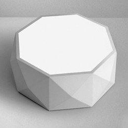 Γεωμετρικά Φωτιστικά Οροφής White Light Concise Modern
