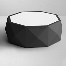 Γεωμετρικά Φωτιστικά Οροφής White Light Concise Modern