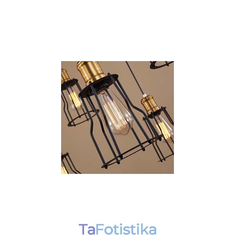 Country Designers ζωγραφίζουν μεταλλικό πολυέλαιο