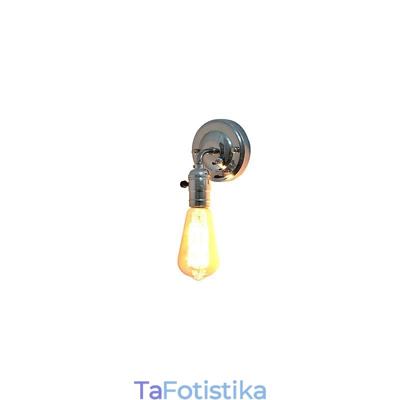 Φωτιστικό Τοίχου Απλίκες Τοίχου Σιδερένιο Φωτιστικό Τοίχου Dumb Black Lightsaber Φωτιστικό στον τοίχο