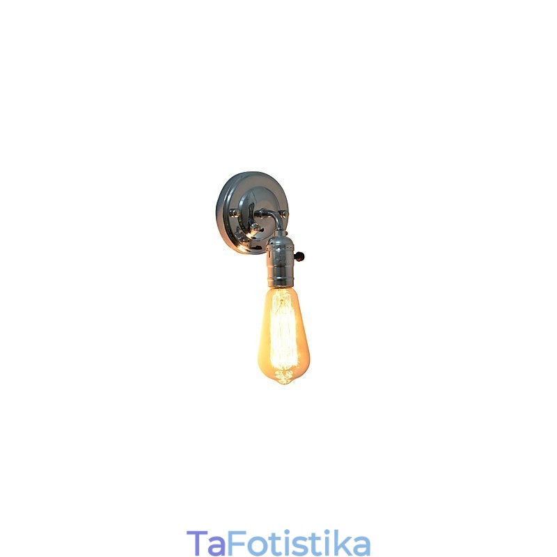 Φωτιστικό Τοίχου Απλίκες Τοίχου Σιδερένιο Φωτιστικό Τοίχου Dumb Black Lightsaber Φωτιστικό στον τοίχο