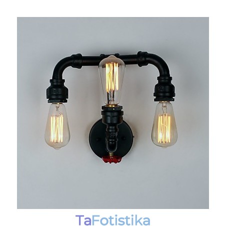 Rustic Lodge Modern Contemporary Country Retro Painting χαρακτηριστικό για μίνι απλίκες τοίχου Uplight Rustic Lodge Modern Contemporary Country Retro Painting χαρακτηριστικό για μίνι απλίκες τοίχου Uplight