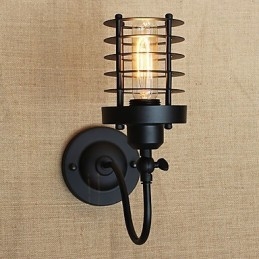 Vintage Country Painting χαρακτηριστικό για Mini Style Ambient Light Απλίκες τοίχου Φωτιστικό τοίχου