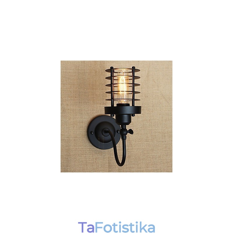 Vintage Country Painting χαρακτηριστικό για Mini Style Ambient Light Απλίκες τοίχου Φωτιστικό τοίχου