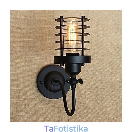 Vintage Country Painting χαρακτηριστικό για Mini Style Ambient Light Απλίκες τοίχου Φωτιστικό τοίχου Vintage Country Painting χαρακτηριστικό για Mini Style Ambient Light Απλίκες τοίχου Φωτιστικό τοίχου
