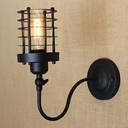 Vintage Country Painting χαρακτηριστικό για Mini Style Ambient Light Απλίκες τοίχου Φωτιστικό τοίχου