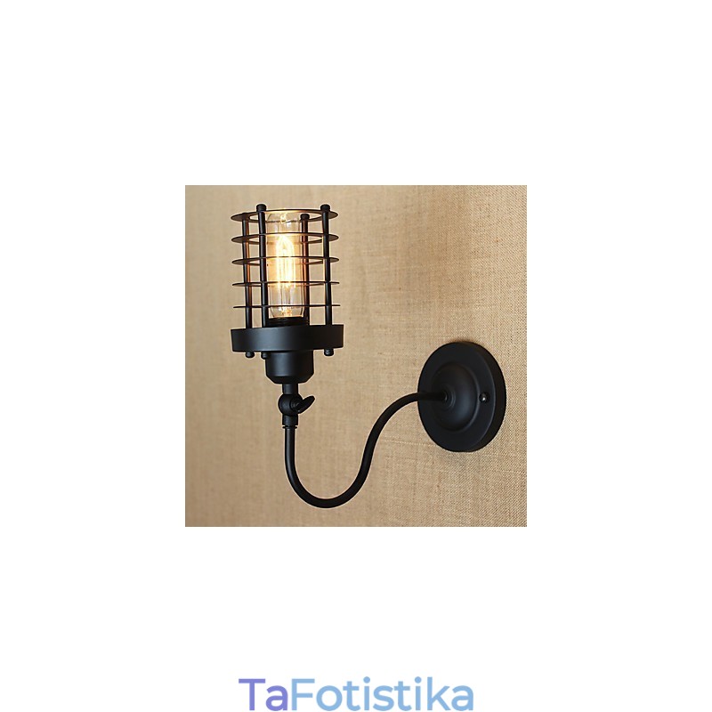 Vintage Country Painting χαρακτηριστικό για Mini Style Ambient Light Απλίκες τοίχου Φωτιστικό τοίχου