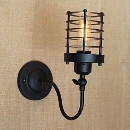 Vintage Country Painting χαρακτηριστικό για Mini Style Ambient Light Απλίκες τοίχου Φωτιστικό τοίχου