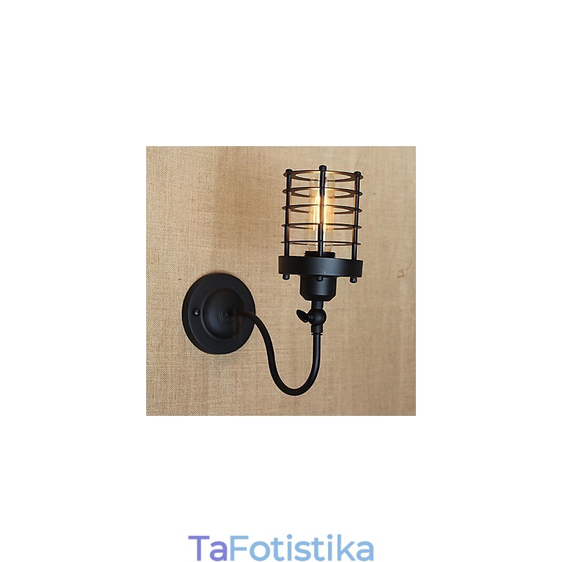 Vintage Country Painting χαρακτηριστικό για Mini Style Ambient Light Απλίκες τοίχου Φωτιστικό τοίχου