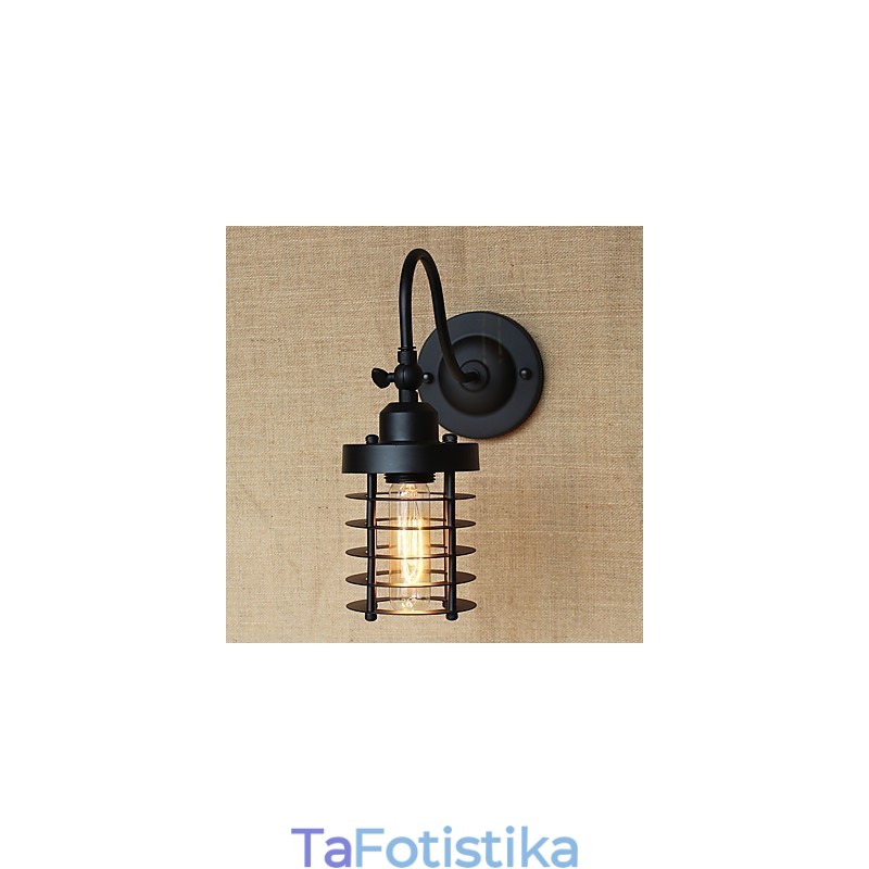 Vintage Country Painting χαρακτηριστικό για Mini Style Ambient Light Απλίκες τοίχου Φωτιστικό τοίχου