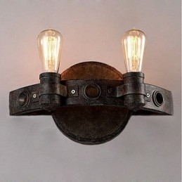 Μεταλλικό φωτιστικό τοίχου Vintage Industrial Creative Personality σε στυλ σοφίτας για το μπαρ του καφέ Φουαγιέ Διακοσμητικός φωτισμός τοίχου
