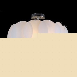 3 Light Glass Πολυέλαιος Μοντέρνο Κρεμαστό Φωτιστικό Οικογένεια