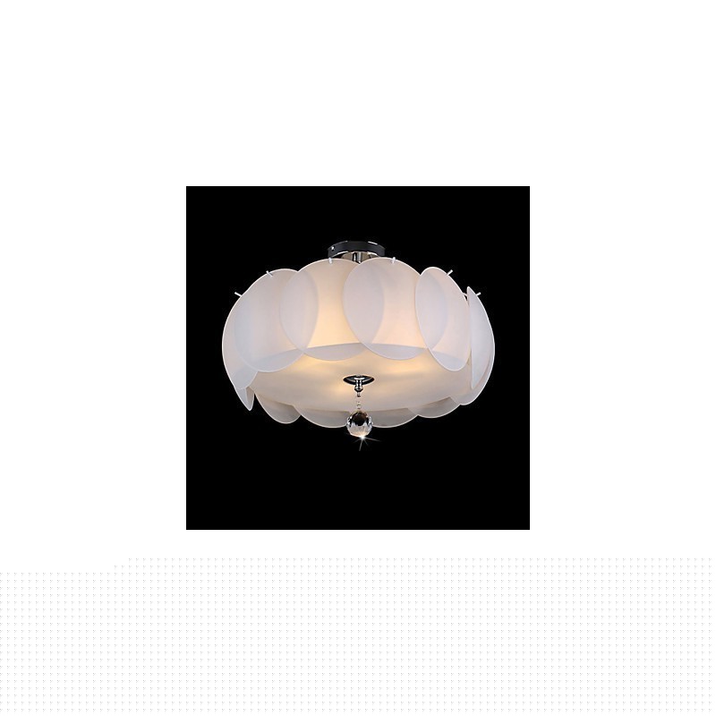 3 Light Glass Πολυέλαιος Μοντέρνο Κρεμαστό Φωτιστικό Οικογένεια