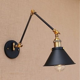 Vintage Country Electroplated χαρακτηριστικό για Mini Style Swing Arm Eye Protection Downlight Swing Arm Lights