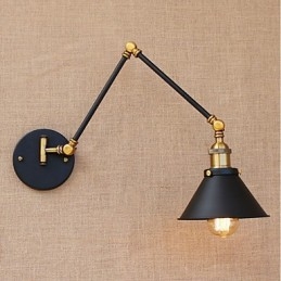 Vintage Country Electroplated χαρακτηριστικό για Mini Style Swing Arm Eye Protection Downlight Swing Arm Lights