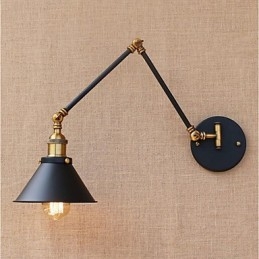 Vintage Country Electroplated χαρακτηριστικό για Mini Style Swing Arm Eye Protection Downlight Swing Arm Lights