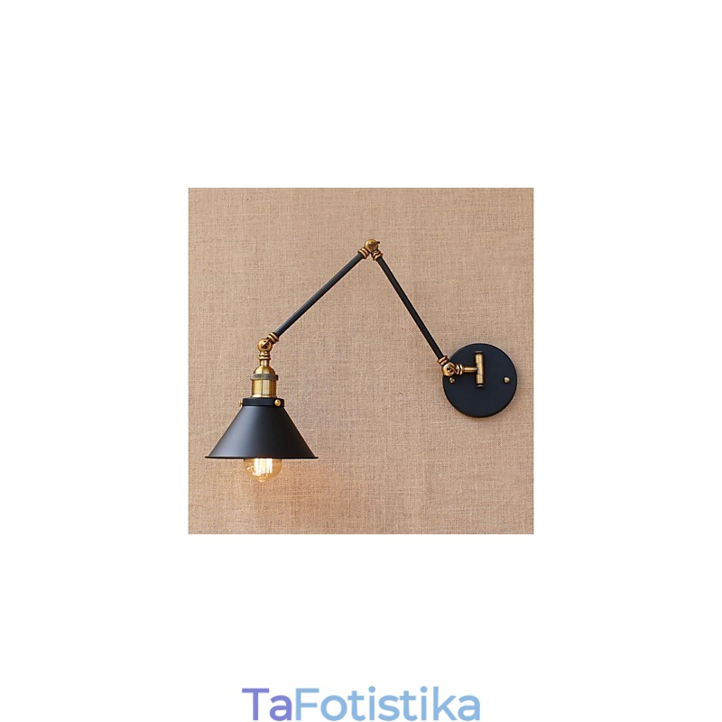 Vintage Country Electroplated χαρακτηριστικό για Mini Style Swing Arm Eye Protection Downlight Swing Arm Lights