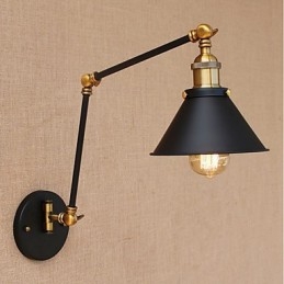 Vintage Country Electroplated χαρακτηριστικό για Mini Style Swing Arm Eye Protection Downlight Swing Arm Lights