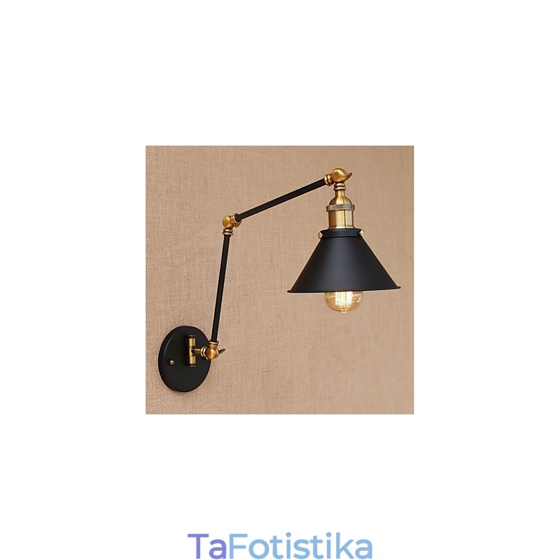 Vintage Country Electroplated χαρακτηριστικό για Mini Style Swing Arm Eye Protection Downlight Swing Arm Lights
