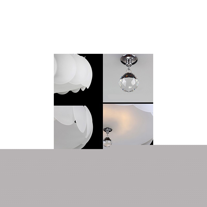3 Light Glass Πολυέλαιος Μοντέρνο Κρεμαστό Φωτιστικό Οικογένεια