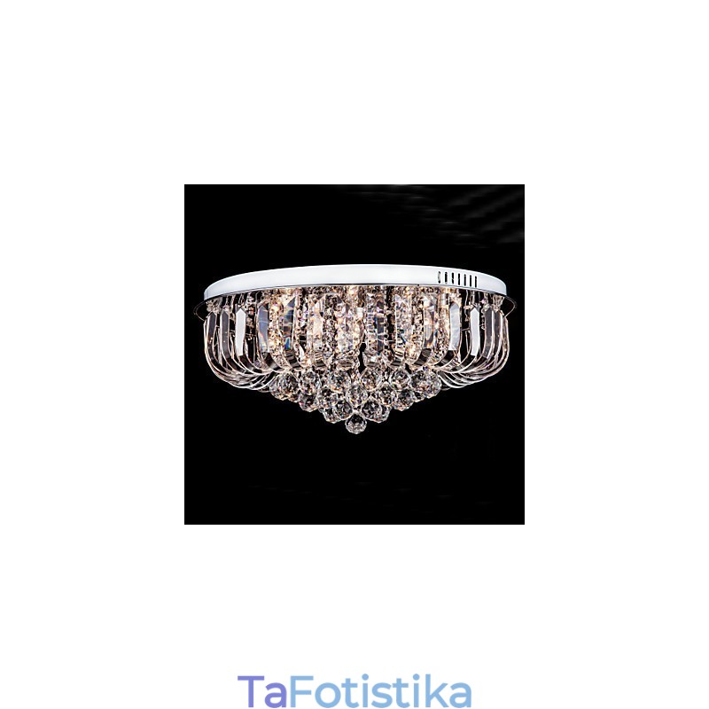 Flush Mount Crystal Traditional Classic Metal