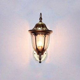 Φωτιστικά τοίχου εξωτερικού χώρου Παραδοσιακό Κλασικό Μεταλλικό