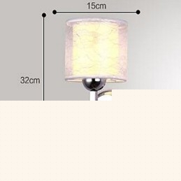 Crystal Modern Contemporary Electroplated Feature Uplight Απλίκες τοίχου Φωτιστικό τοίχου
