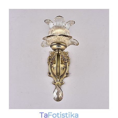 Rustic Lodge Brass Χαρακτηριστικό για Mini Style Uplight Απλίκες τοίχου Φωτιστικό τοίχου Rustic Lodge Brass Χαρακτηριστικό για Mini Style Uplight Απλίκες τοίχου Φωτιστικό τοίχου