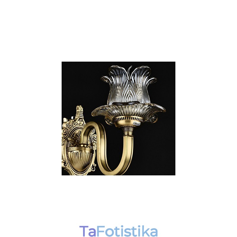 Rustic Lodge Brass Χαρακτηριστικό για Mini Style Uplight Απλίκες τοίχου Φωτιστικό τοίχου
