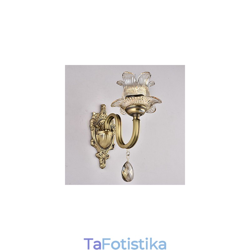 Rustic Lodge Brass Χαρακτηριστικό για Mini Style Uplight Απλίκες τοίχου Φωτιστικό τοίχου