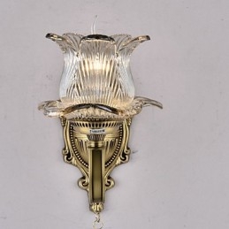 Rustic Lodge Brass Χαρακτηριστικό για Mini Style Uplight Απλίκες τοίχου Φωτιστικό τοίχου