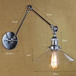 Vintage Country Retro Electroplate για Mini Style Swing Arm Ambient Light Swing