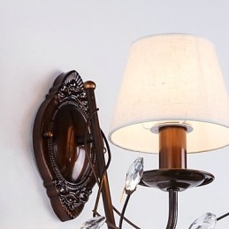 Rustic Lodge Country Electroplated χαρακτηριστικό για Mini Style Ambient Light Απλίκες τοίχου Φωτιστικό τοίχου