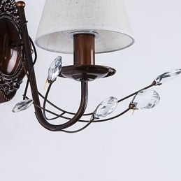 Rustic Lodge Country Electroplated χαρακτηριστικό για Mini Style Ambient Light Απλίκες τοίχου Φωτιστικό τοίχου