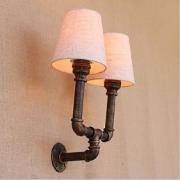 Rustic Lodge Brass Χαρακτηριστικό για Απλίκες Τοίχου Περιβάλλοντος Φωτιστικό τοίχου