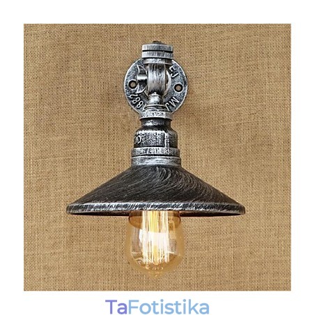 Ρουστίκ Lodge Painting Χαρακτηριστικό για Απλίκες τοίχου Ambient Light Ασημί τοίχου