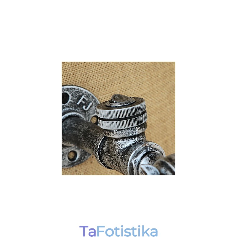 Ρουστίκ Lodge Painting Χαρακτηριστικό για Απλίκες τοίχου Ambient Light Ασημί τοίχου