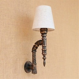 Rustic Lodge Country Antique ορειχάλκινο χαρακτηριστικό για απλίκες τοίχου με φως περιβάλλοντος φωτιστικό τοίχου
