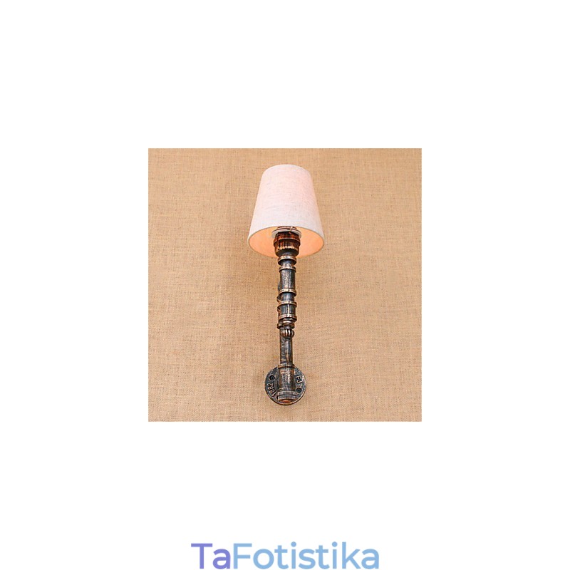 Rustic Lodge Country Antique ορειχάλκινο χαρακτηριστικό για απλίκες τοίχου με φως περιβάλλοντος φωτιστικό τοίχου
