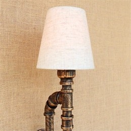 Rustic Lodge Country Antique ορειχάλκινο χαρακτηριστικό για απλίκες τοίχου με φως περιβάλλοντος φωτιστικό τοίχου