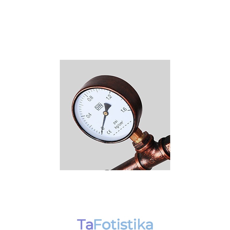 Vintage Industrial Pipe Φωτιστικά τοίχου Ξύλινο τιμόνι σε σχήμα Δημιουργικά περιστρεφόμενα φώτα Εστιατορίου Cafe Bar Διακοσμητικός φωτισμός