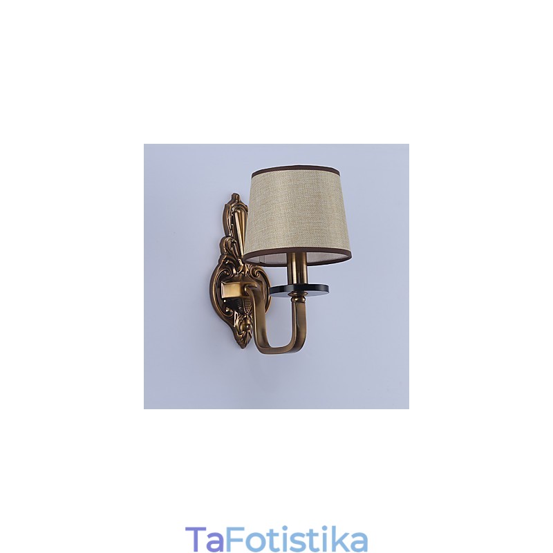Παραδοσιακό κλασικό ηλεκτρολυμένο χαρακτηριστικό για προστασία ματιών Απλίκες τοίχου κάτω από το φως Φωτιστικό τοίχου