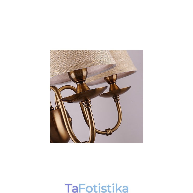 Παραδοσιακό κλασικό ηλεκτρολυμένο χαρακτηριστικό για προστασία ματιών Απλίκες τοίχου κάτω από το φως Φωτιστικό τοίχου