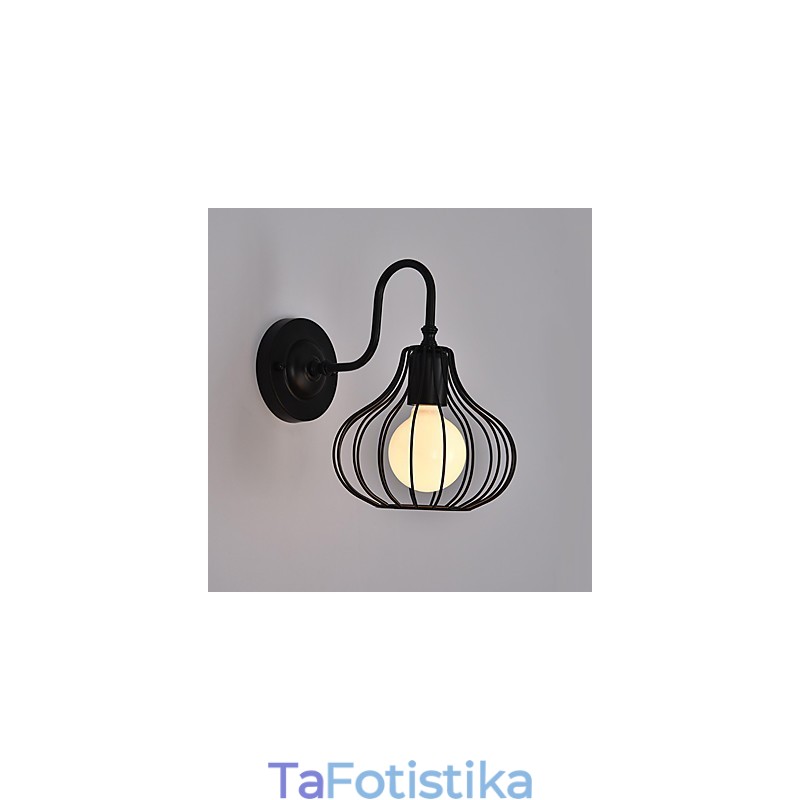 MaxTraditional Classic Rustic Lodge Painting Χαρακτηριστικό για Mini Style Ambient Light Απλίκες τοίχου Φωτιστικό τοίχου